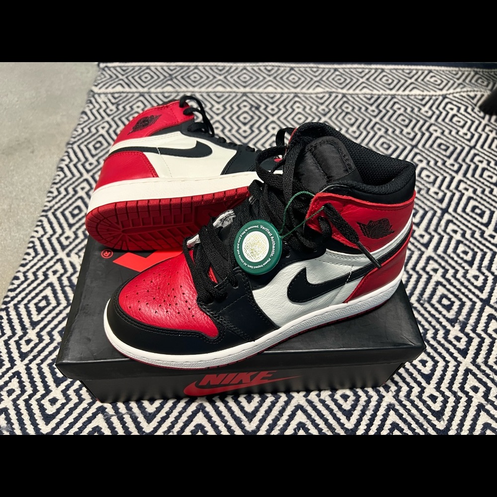 COPY - Jordan 1 Retro High Bred Toe (GS)